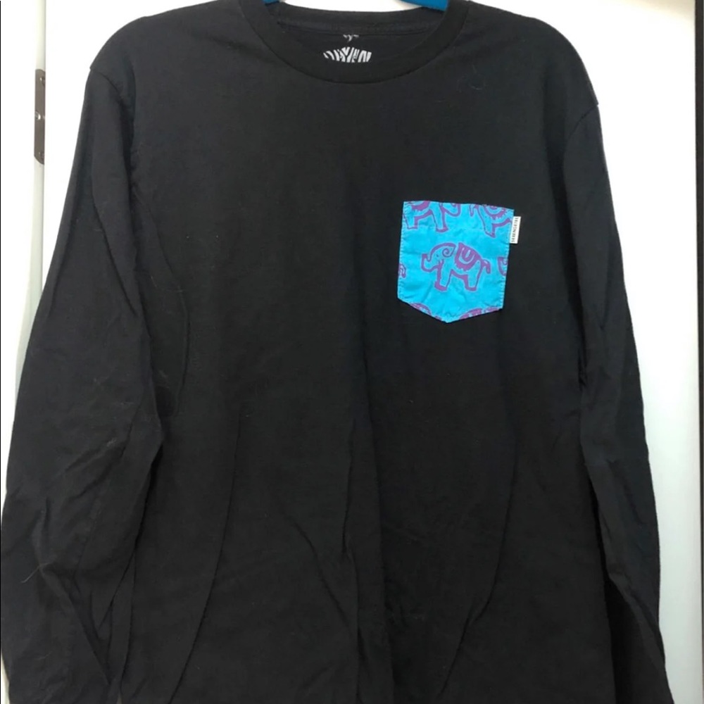 Serengetee Elephant Pocket Tee